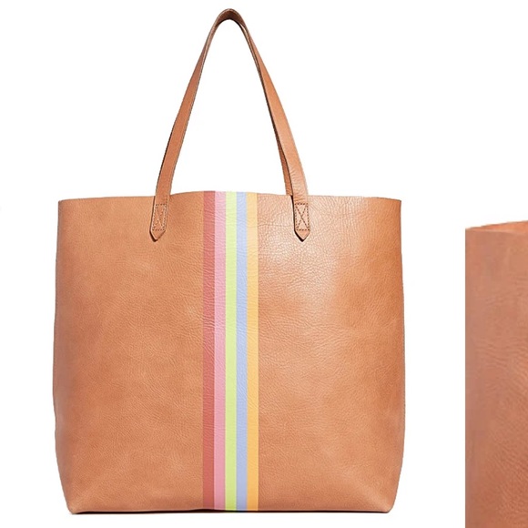 Madewell Handbags - Madewell Classic Leather Tote, NWT!